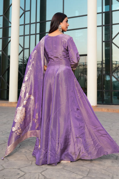 Purple color Sequence Thread work Designer Wedding Lehenga Choli For Wedding Function BL1378