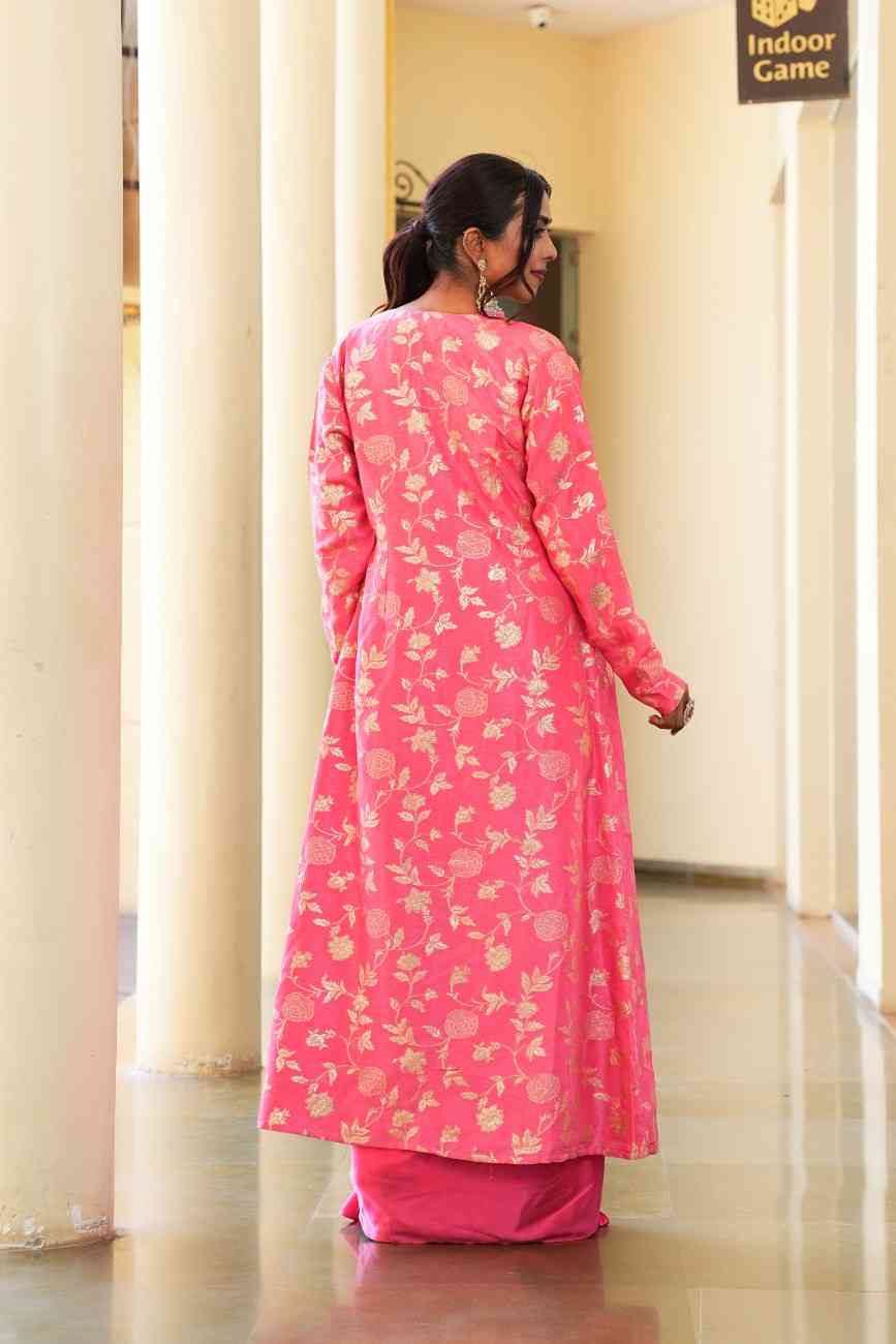 Pink color Real Mirror Embroidery work Designer Lehenga Choli for Wedding Function BL1469